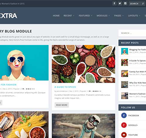 Mommy Blogger Template
